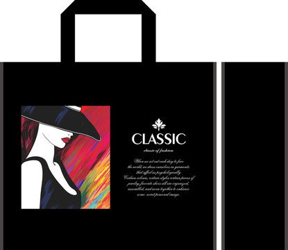 无纺布袋广告设计模板——创意与实用完美结合